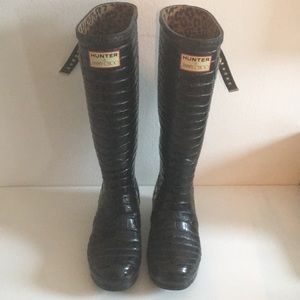 Jimmy Choo x Hunter Rainboots